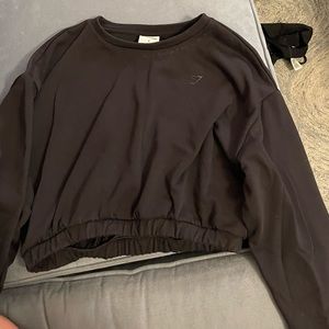 Gymshark Whitney Simmons collection cropped pullover sweatshirt